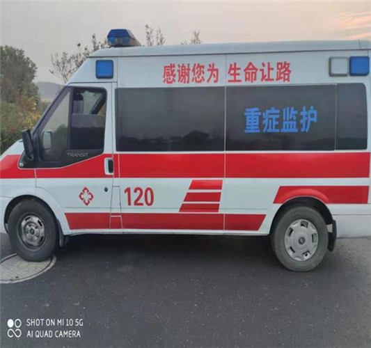 坡心镇救护车出租服务案例3
