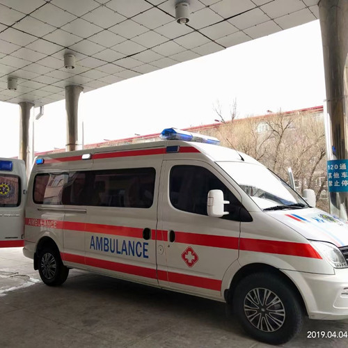 坡心镇救护车出租服务案例2